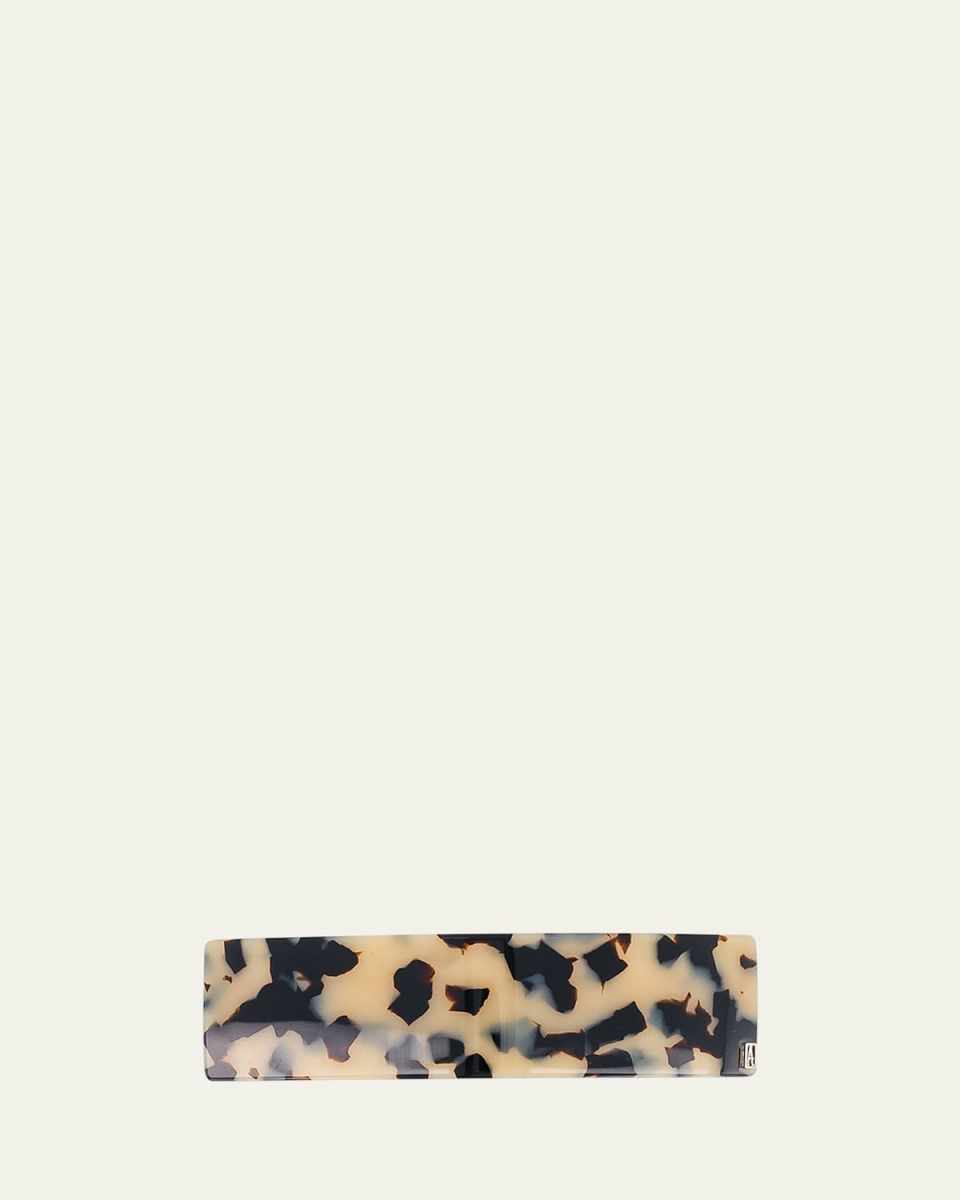 Curved Tortoise French Barrette